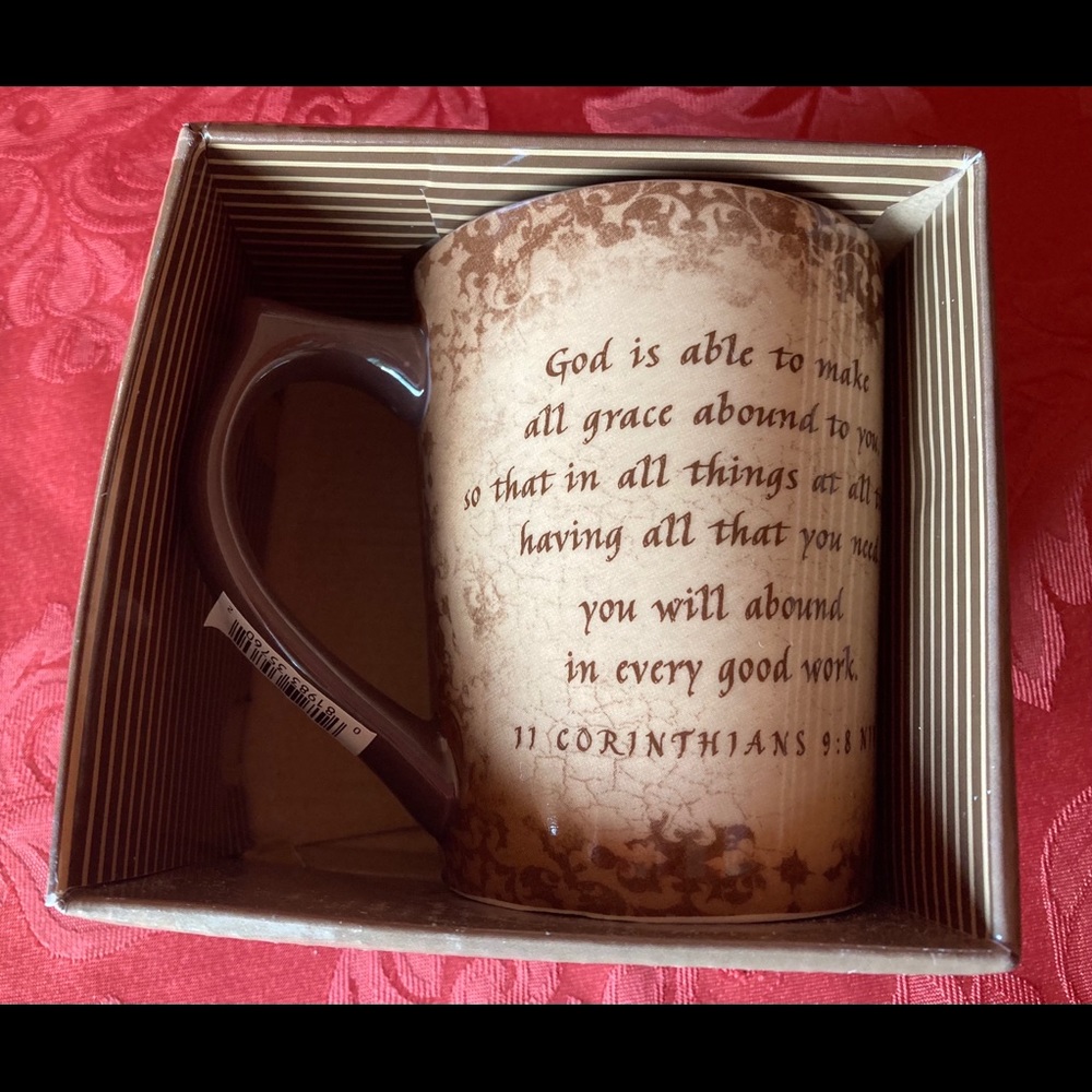 Religious coffee mug